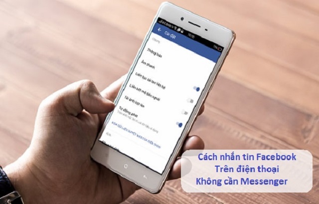Cách nhắn tin trên Fbkhông cần messenger
